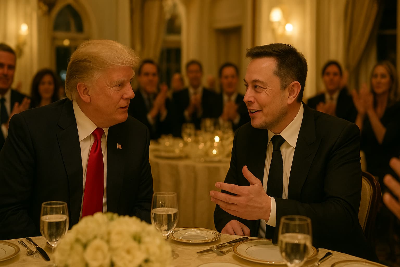 Dinner with a Side of Controversy: Trump and Musk's Mar-a-Lago Meetup