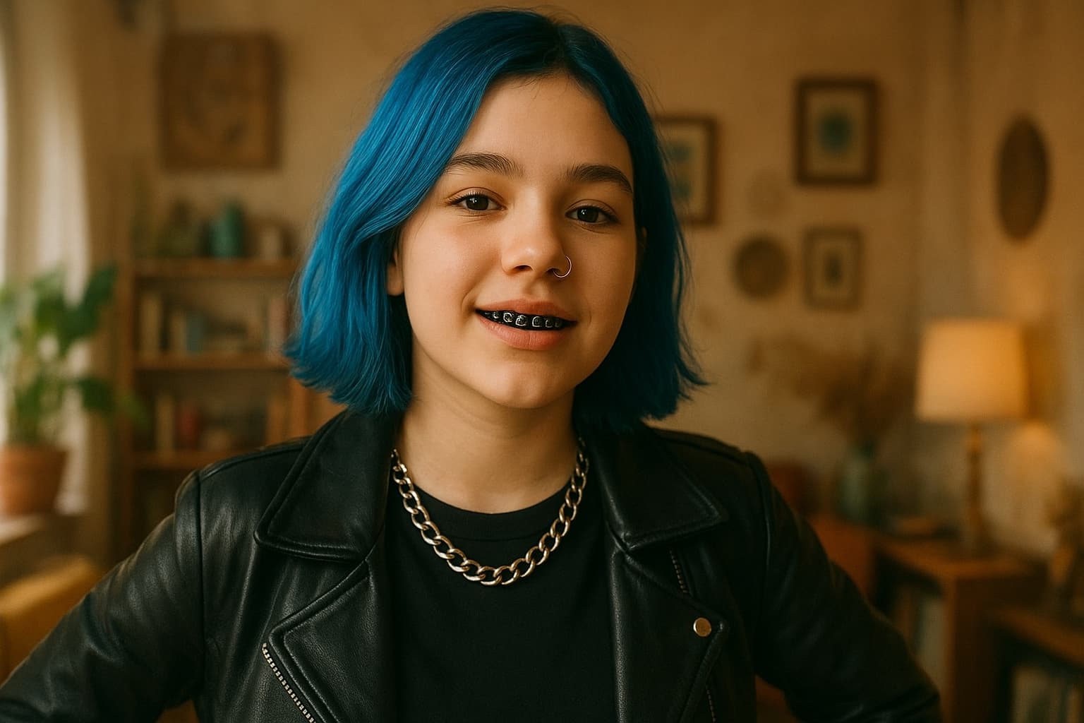 North West Rocks Black Grills and Faux Piercing, Sparks Mixed Reactions!