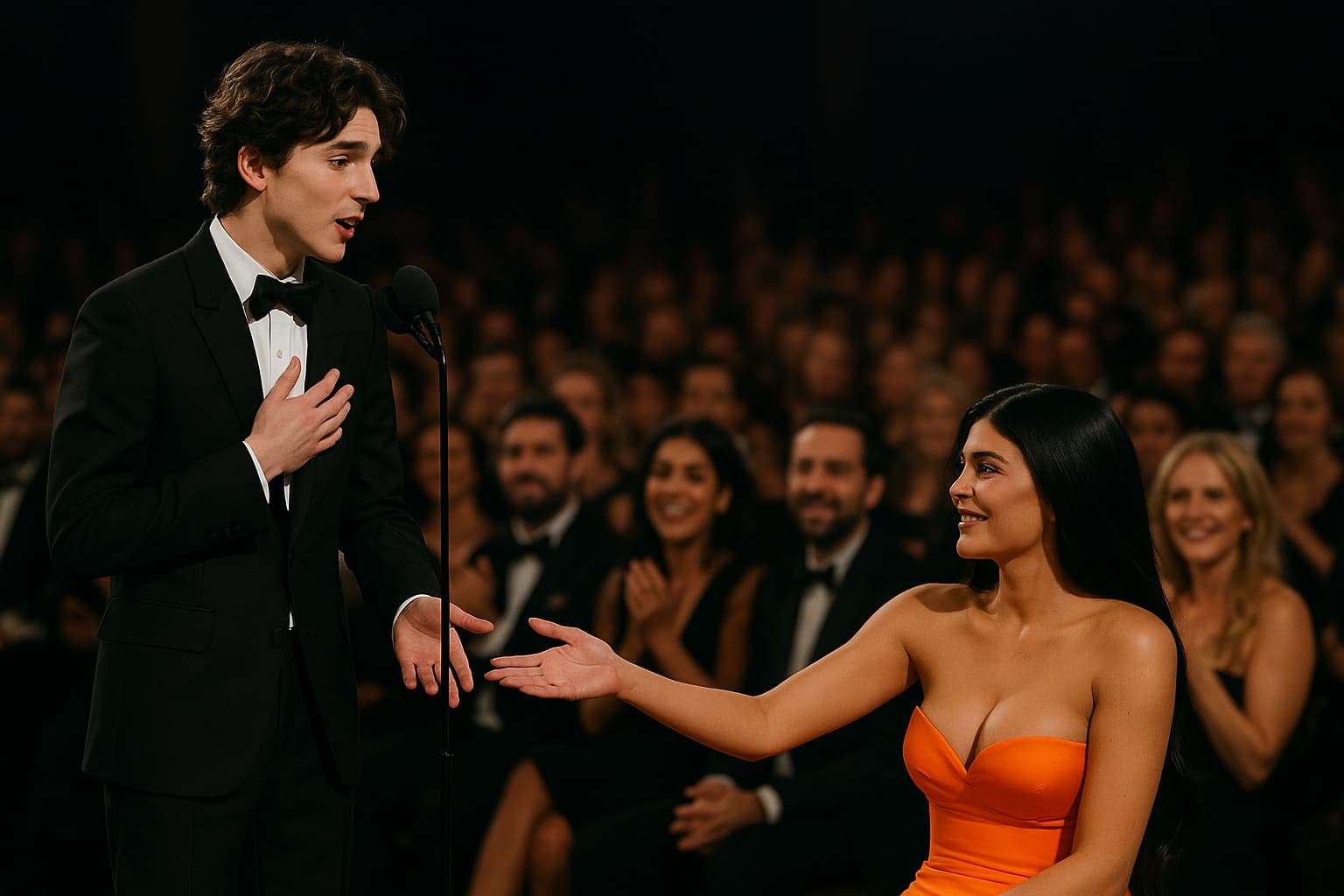 Timothée Chalamet's Heartfelt Love Shoutout to Kylie Jenner at the Critics Choice Awards!