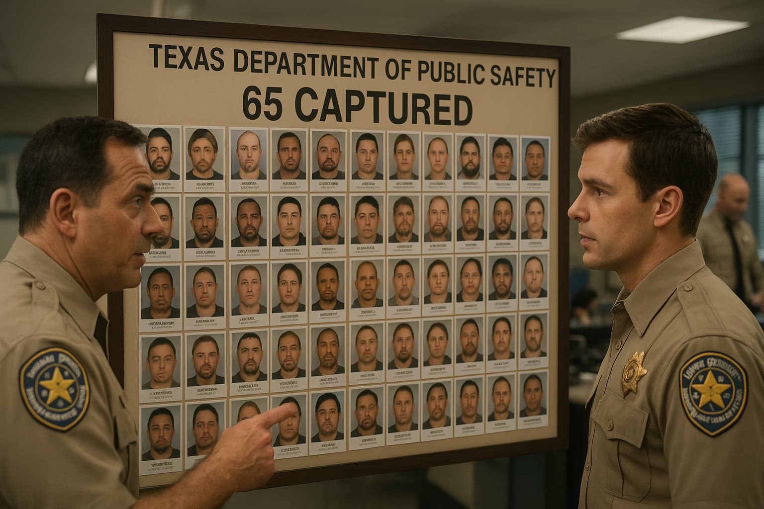 Texas DPS Snags 65 Most Wanted Fugitives—You Won’t Believe Who Was Caught!
