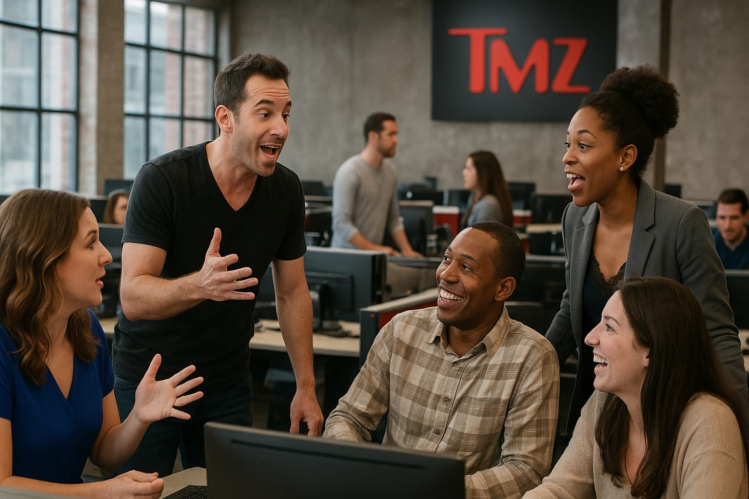 Step Inside TMZ: Where News Meets Chaos in Real Time!