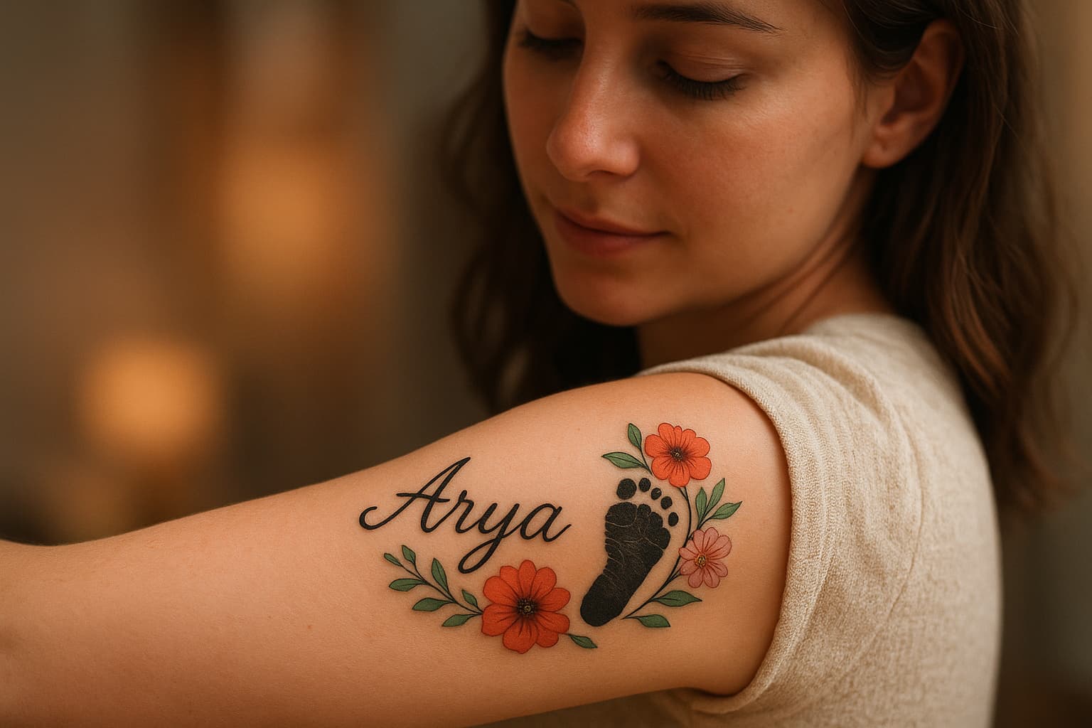 Forever Inked: Influencer Tineke Younger Pays Tribute to Late Twin Daughter with Heartfelt Tattoo