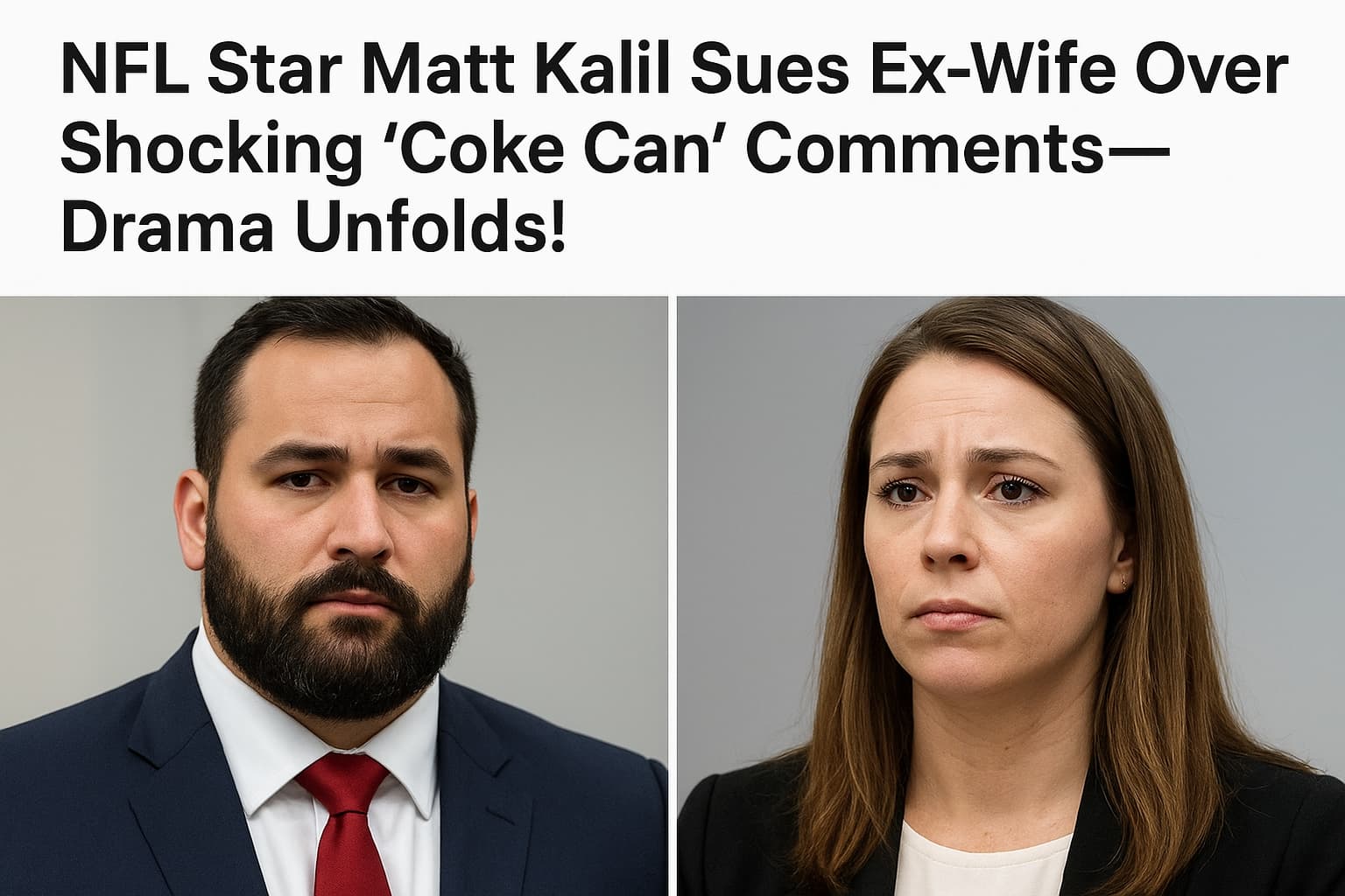 NFL Star Matt Kalil Sues Ex-Wife Over Shocking 'Coke Can' Comments—Drama Unfolds!