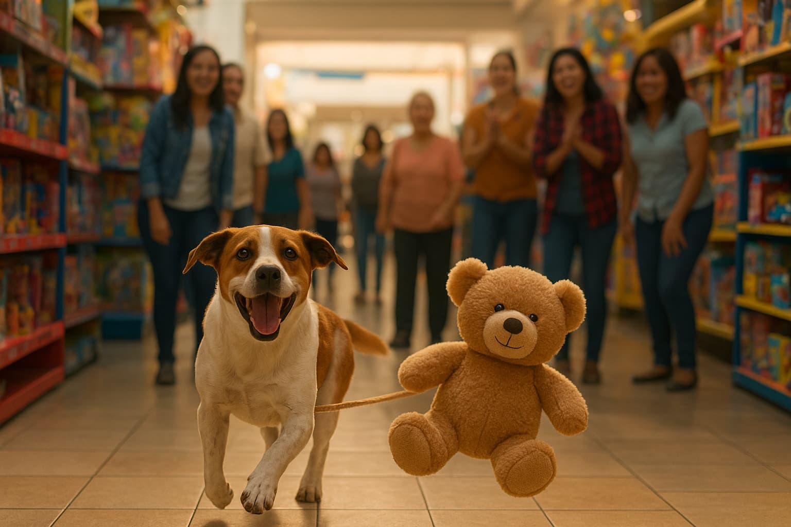 From Stray to Superstar: How a Dog’s Toy Store Adventure Changed Everything