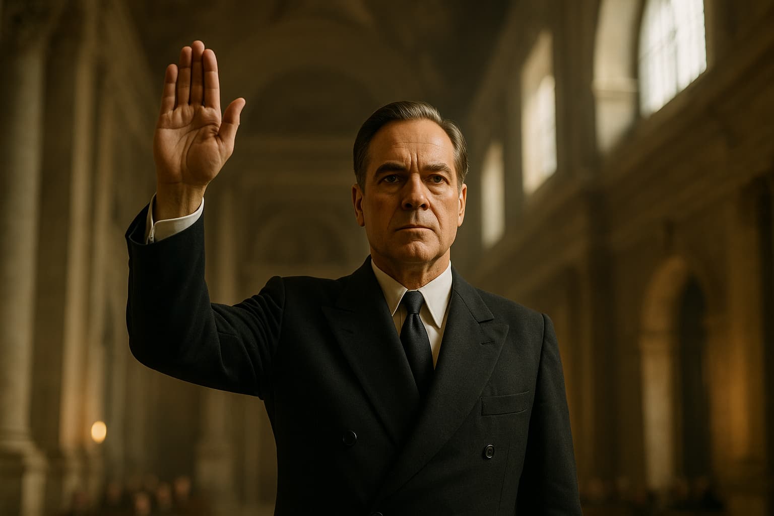 The Secret Language of Portraits: Why Famous Men Always Raise Their Right Hand