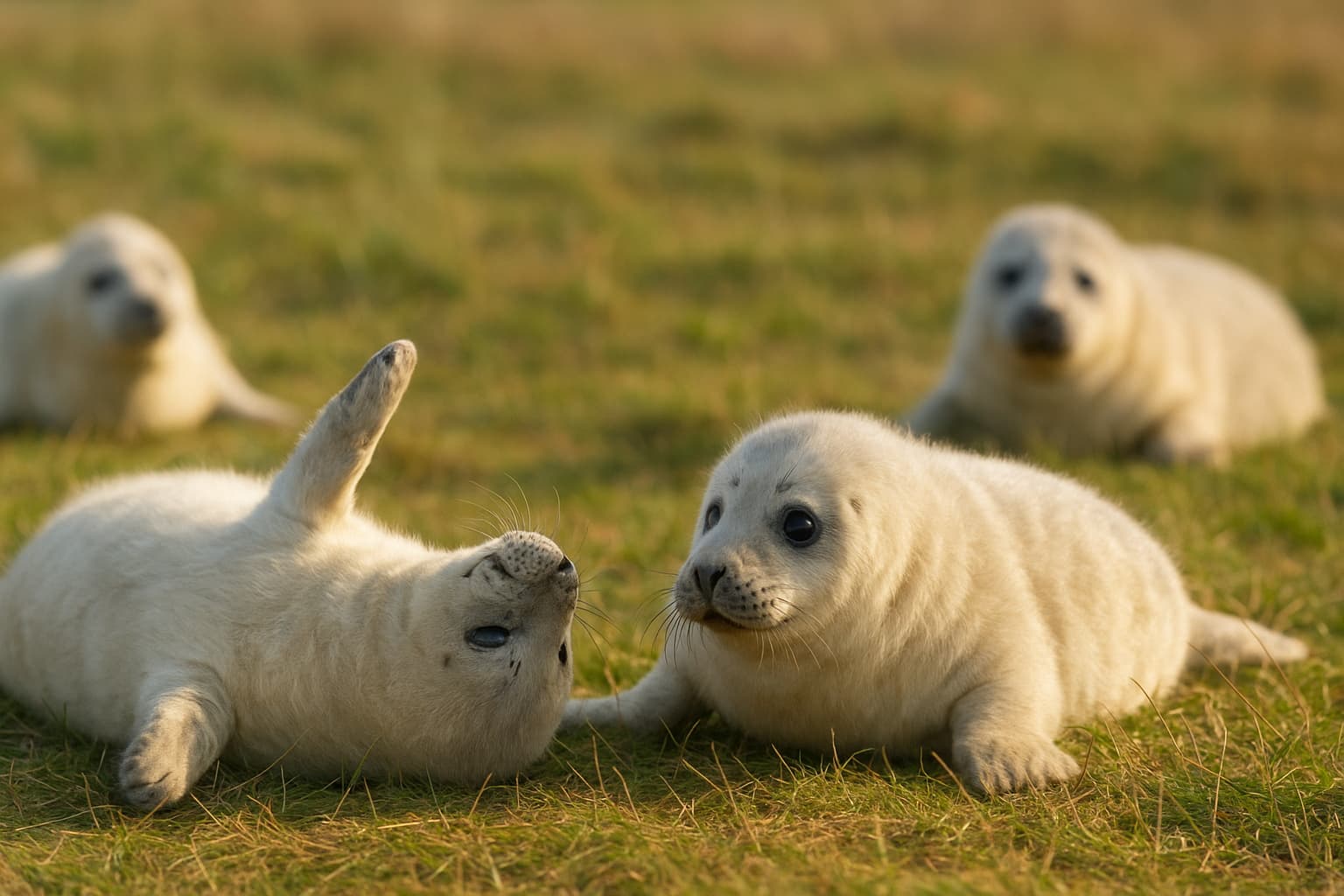 Seal Pups Steal Hearts: A Day in the Life at Donna Nook Nature Reserve