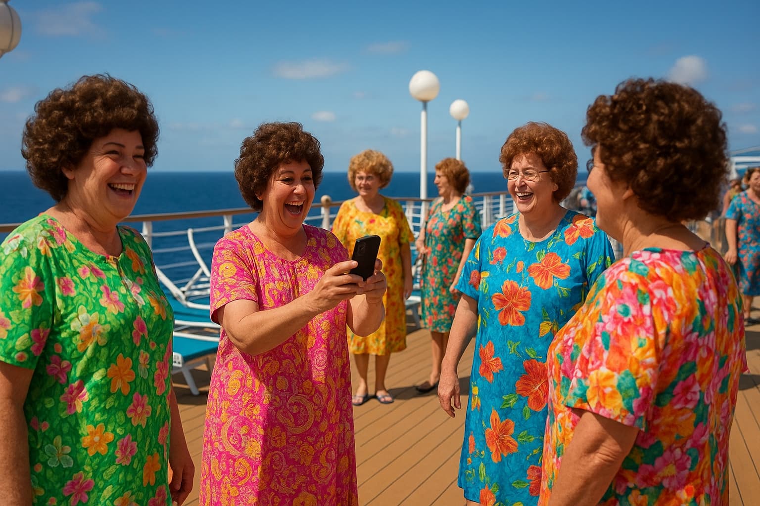 Cruise Ship Shenanigans: Mrs. Roper Takes Over the High Seas!