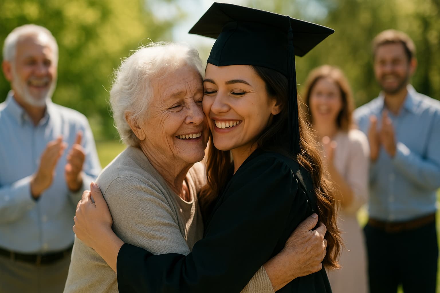 A Five-Minute Miracle: Grandma with Alzheimer's Recognizes Granddaughter at Graduation