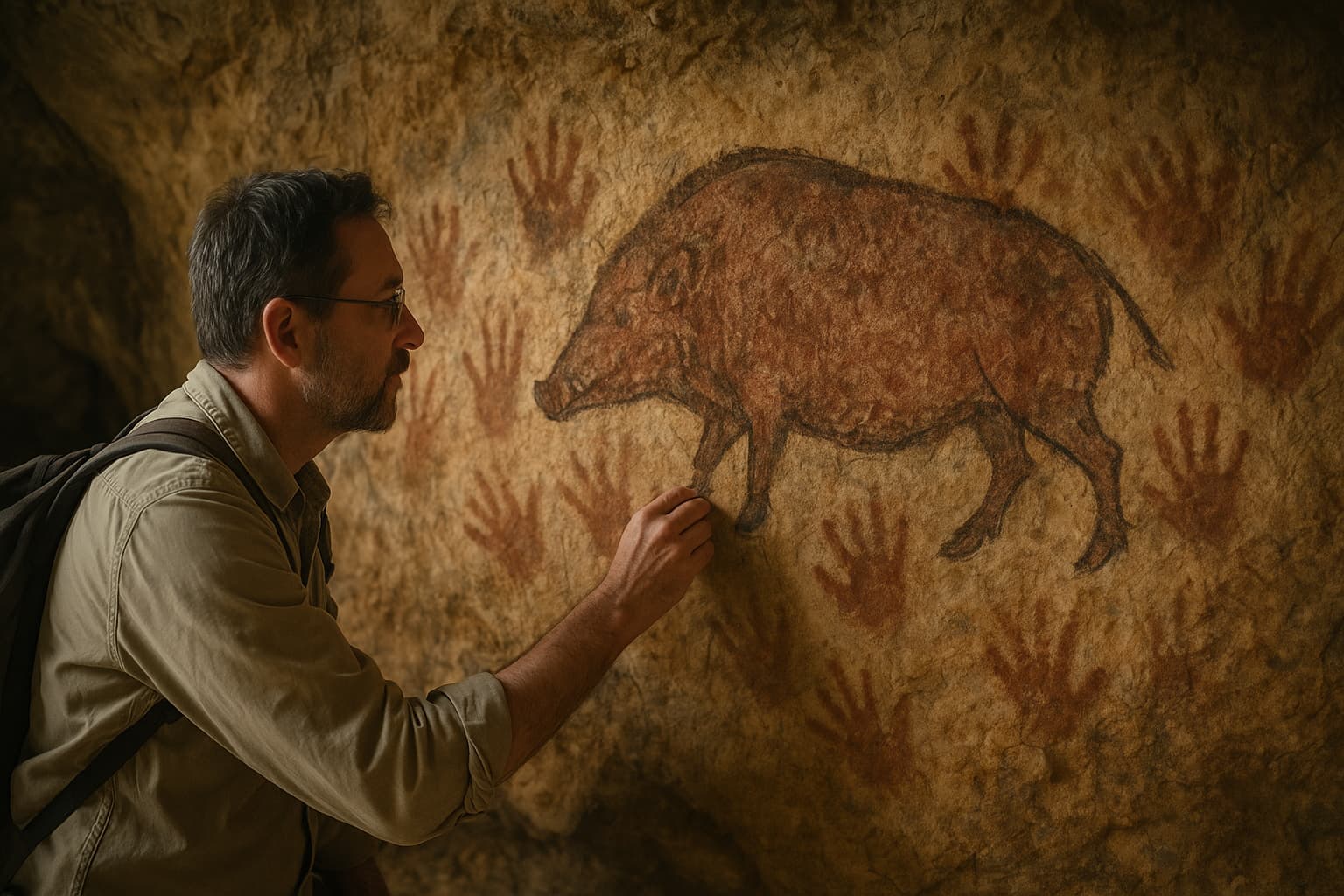 Ancient Art Meets Modern Milestones: Discovering a 45,000-Year-Old Pig Painting and Celebrating Icons