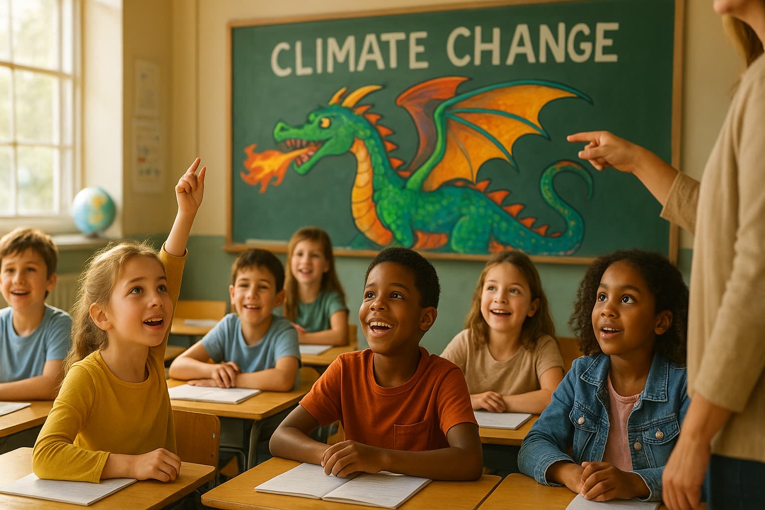Dragons Ignite a New Approach to Climate Education