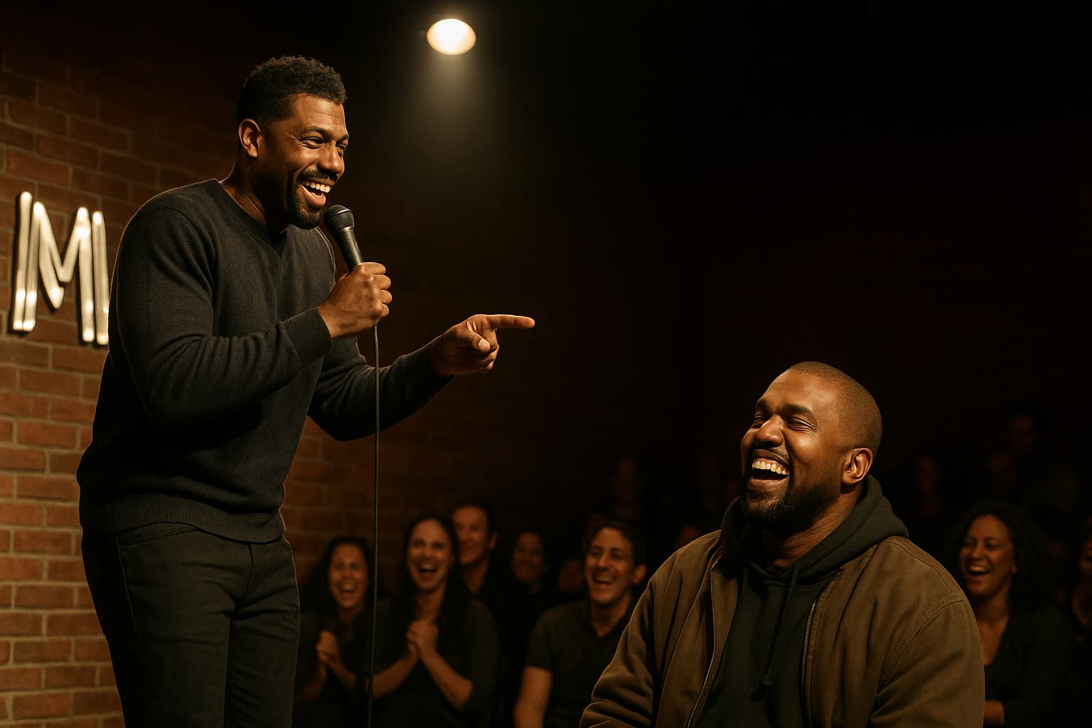 Kanye West and Deon Cole: The Laughter We Didn't Know We Needed!