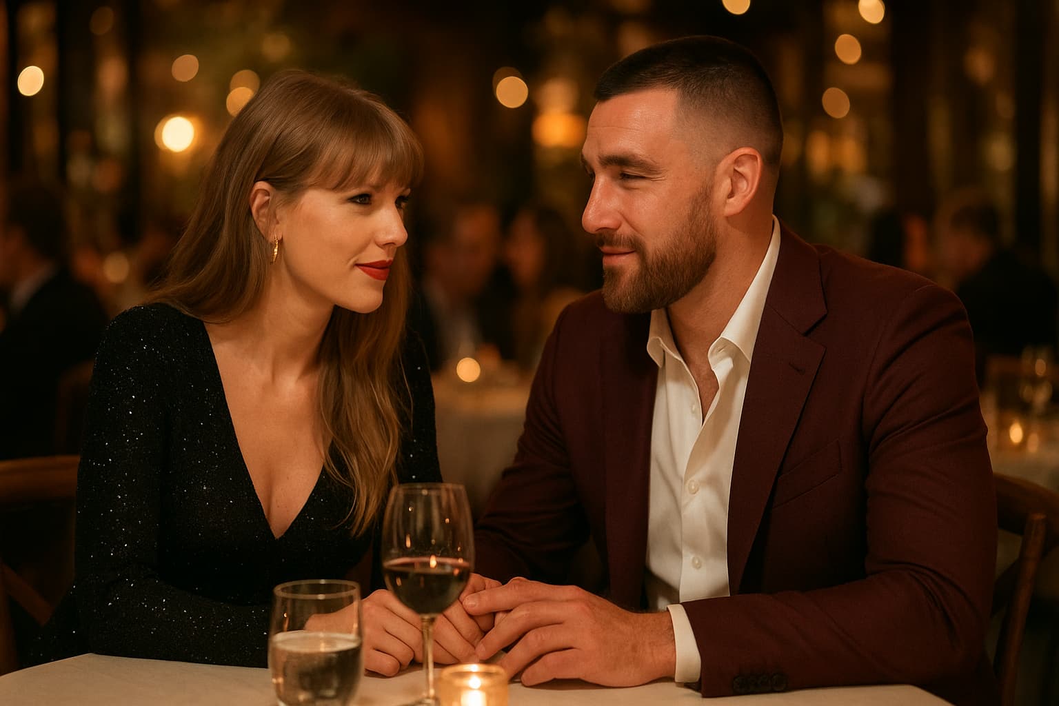 Love on Display: Taylor Swift and Travis Kelce Spark Romance Rumors on Date Night
