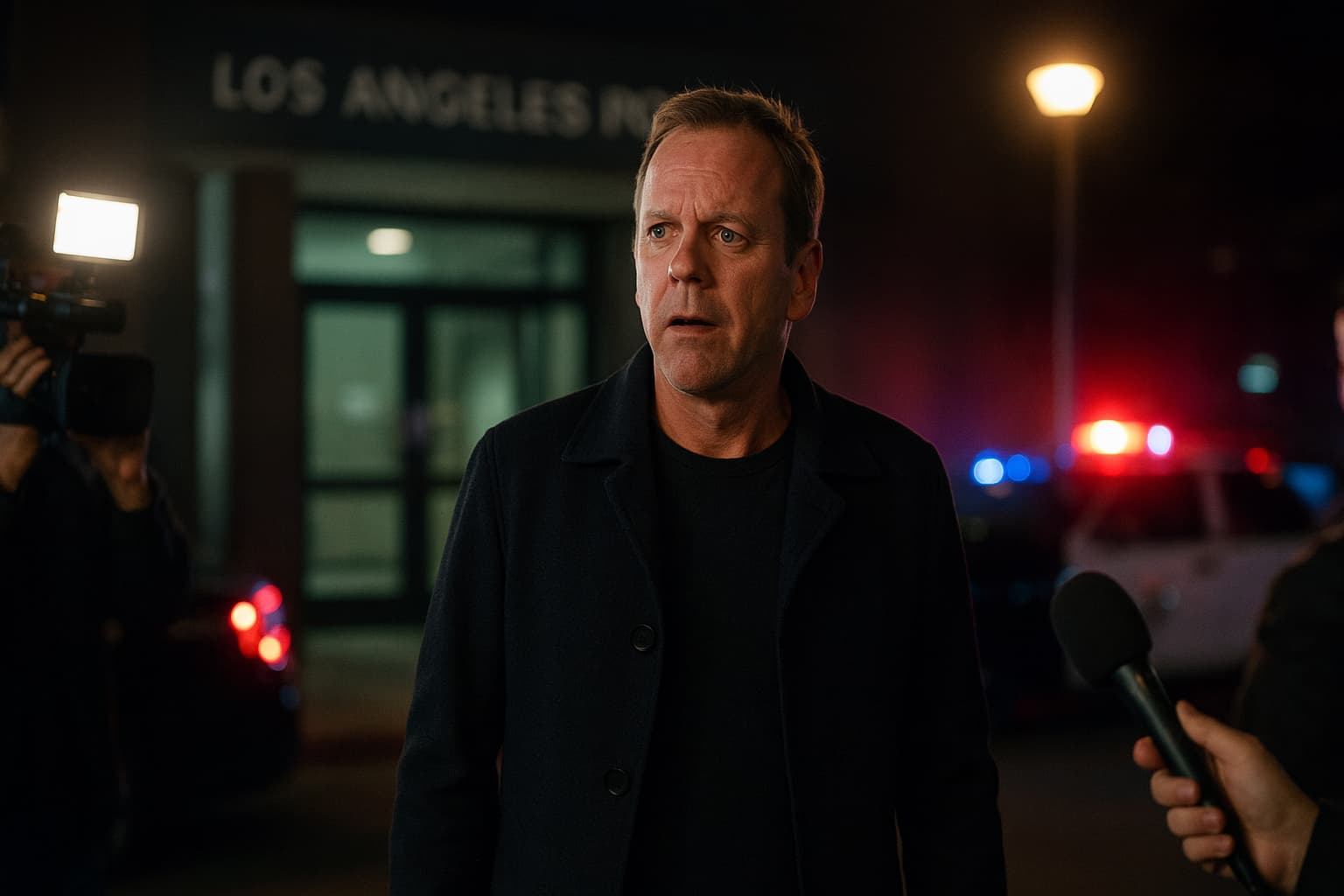 Kiefer Sutherland's Night Out Takes a Wild Turn: Arrested After Ride-Share Drama!