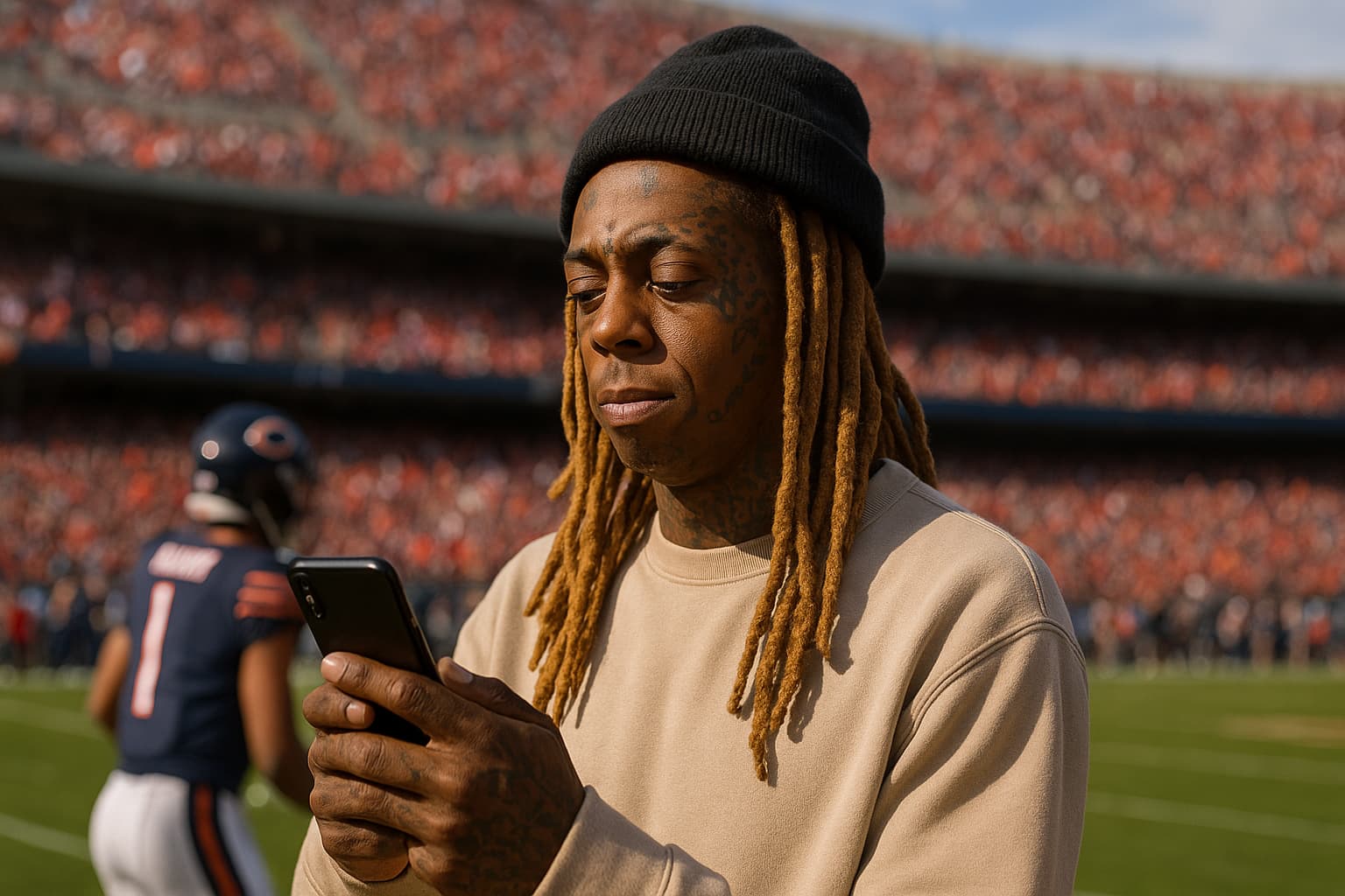 Lil Wayne's Wild Turn: From Diss to Praise for Bears QB Caleb Williams!