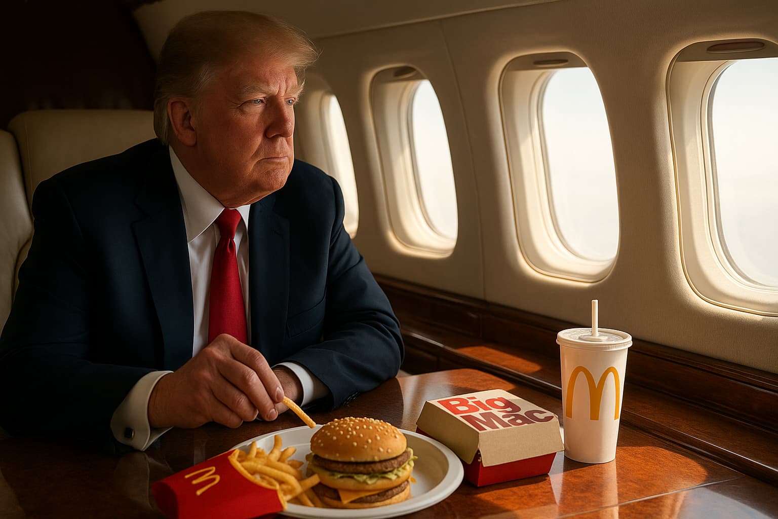 Trump's Diet: Fast Food, Diet Coke, and the Secret to His “Deity” Constitution?