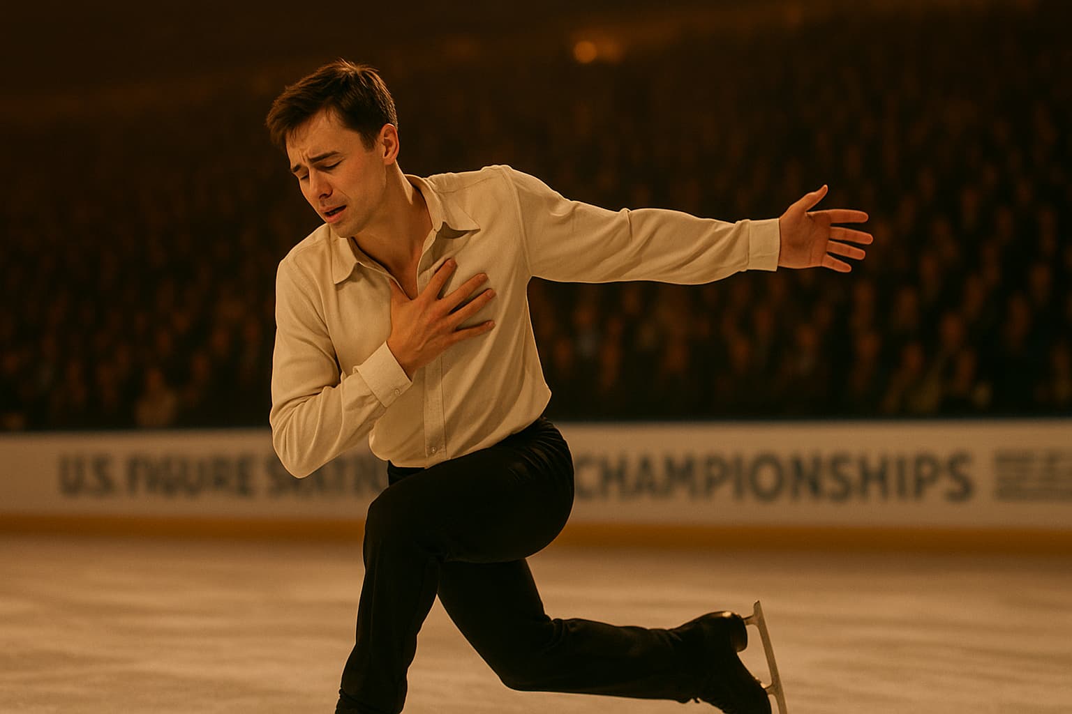 Skating Through Grief: Maxim Naumov Honors His Parents at the U.S. Championships