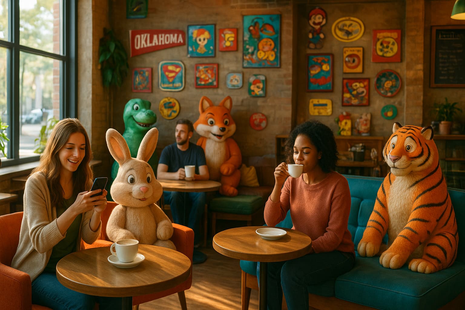 Sipping in Style: Discover Oklahoma's Whimsical Themed Cafes!