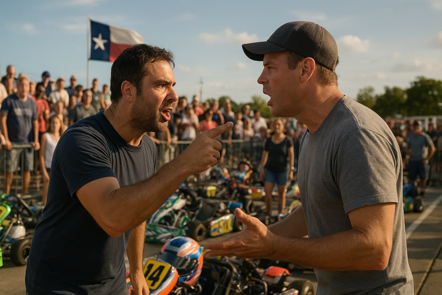 Go-Karts and Punches: The Wild Showdown Between Antonio Pizzonia and a Dad!