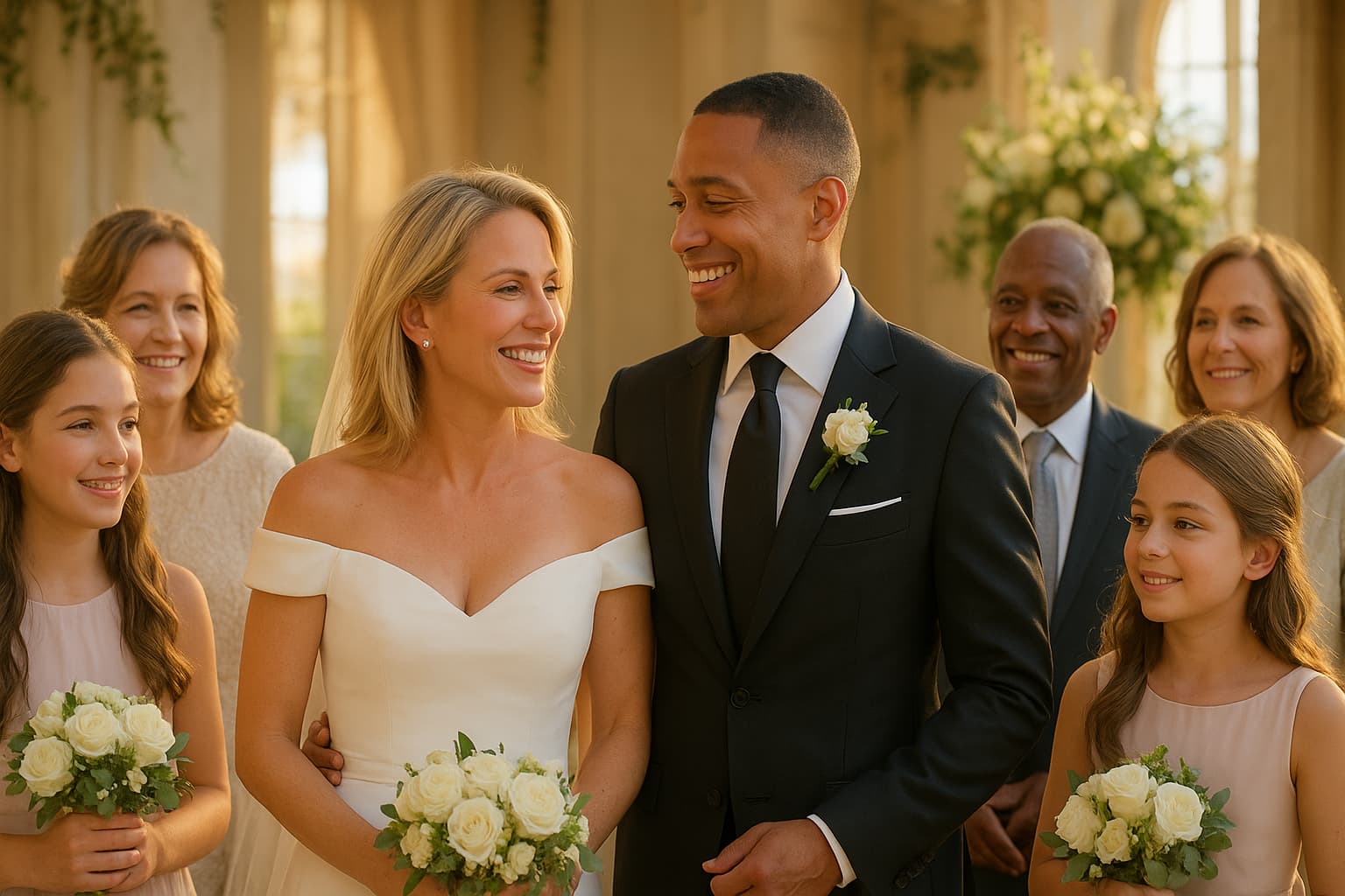 Will Amy Robach and T.J. Holmes’ Wedding be a Family Affair? Exes and Daughters in Attendance!
