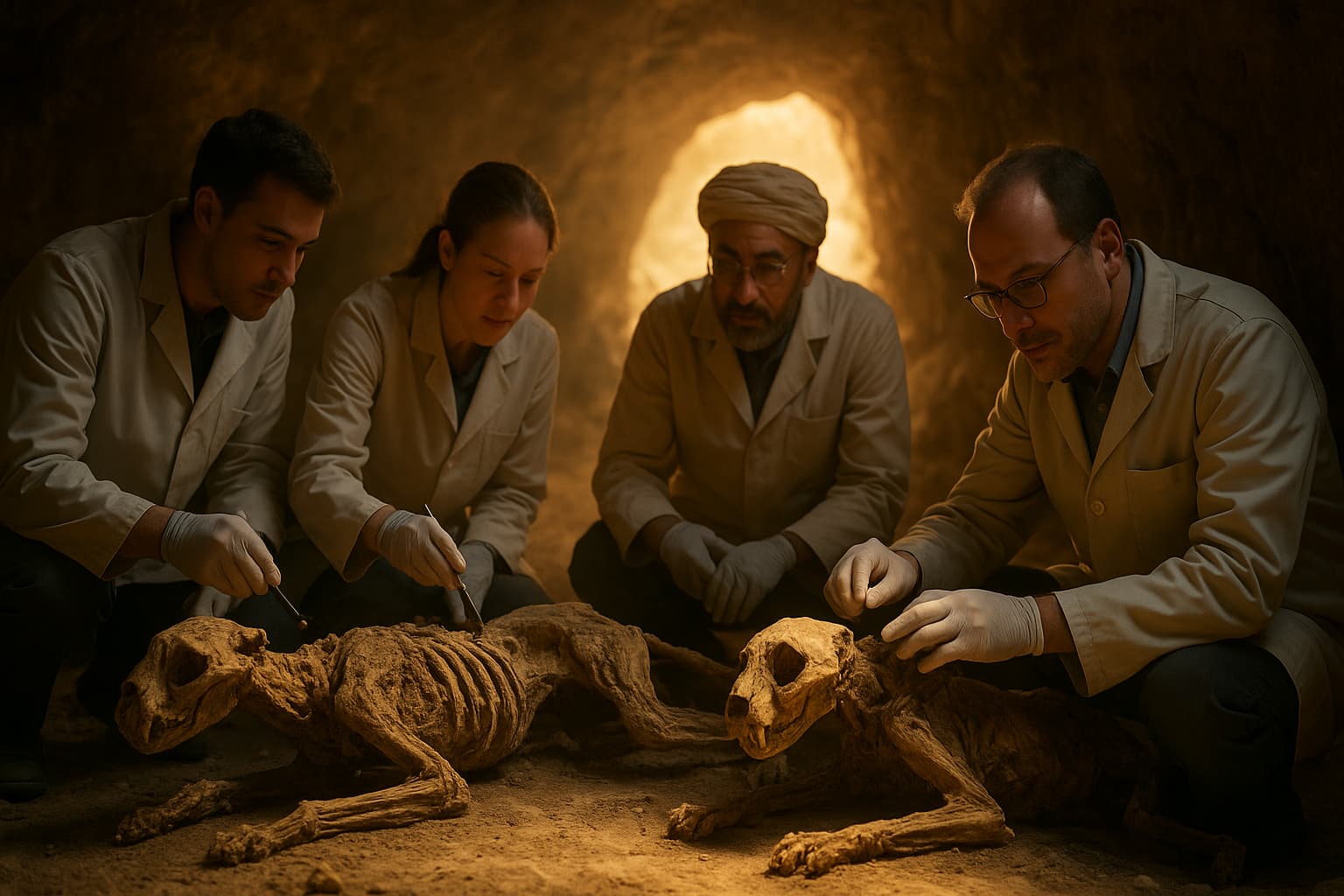 Ancient Cheetah Mummies Unearthed in Saudi Arabia: Could They Make a Comeback?