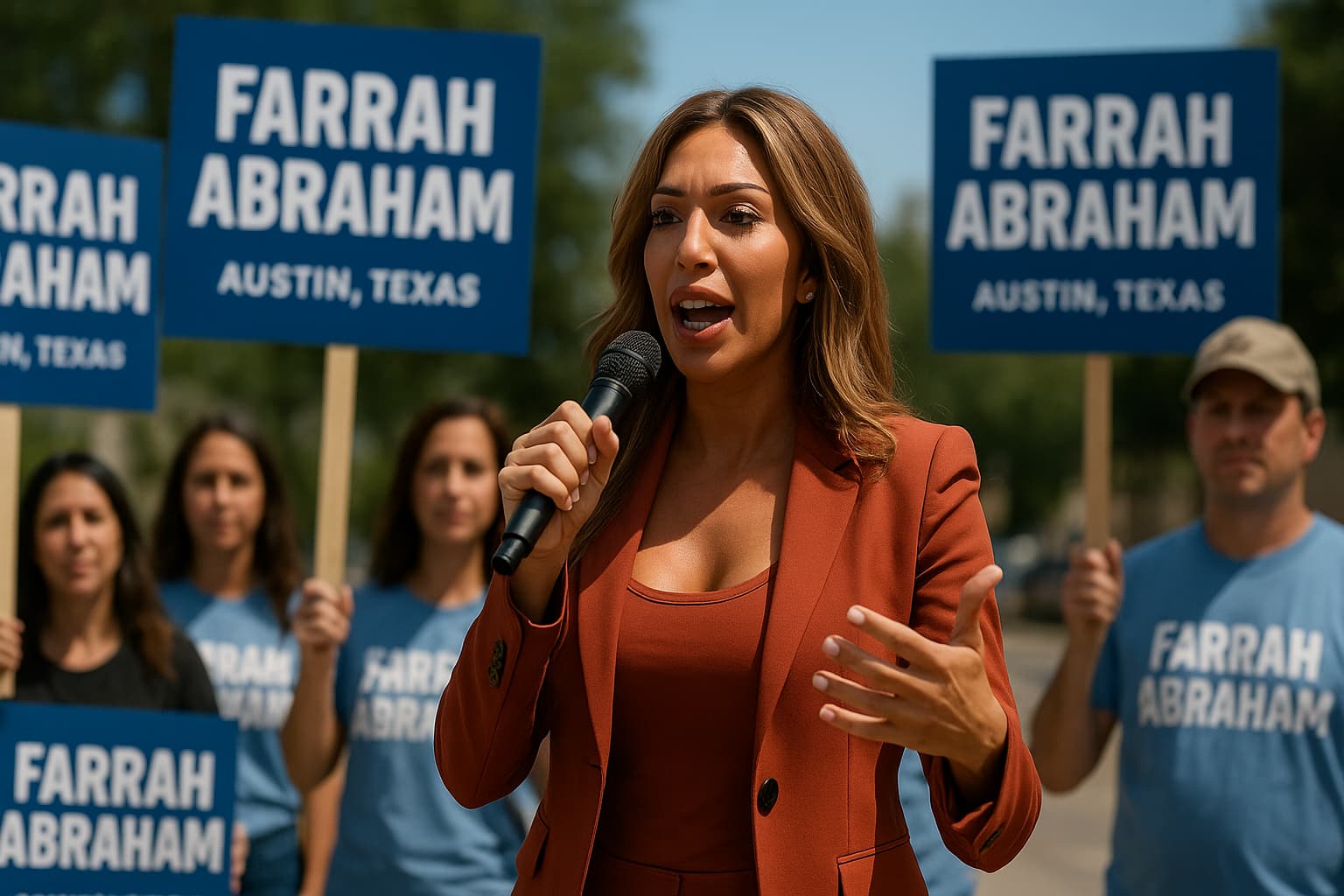 From Reality TV to Reality Politics: Farrah Abraham's Bold Move for Mayor of Austin!