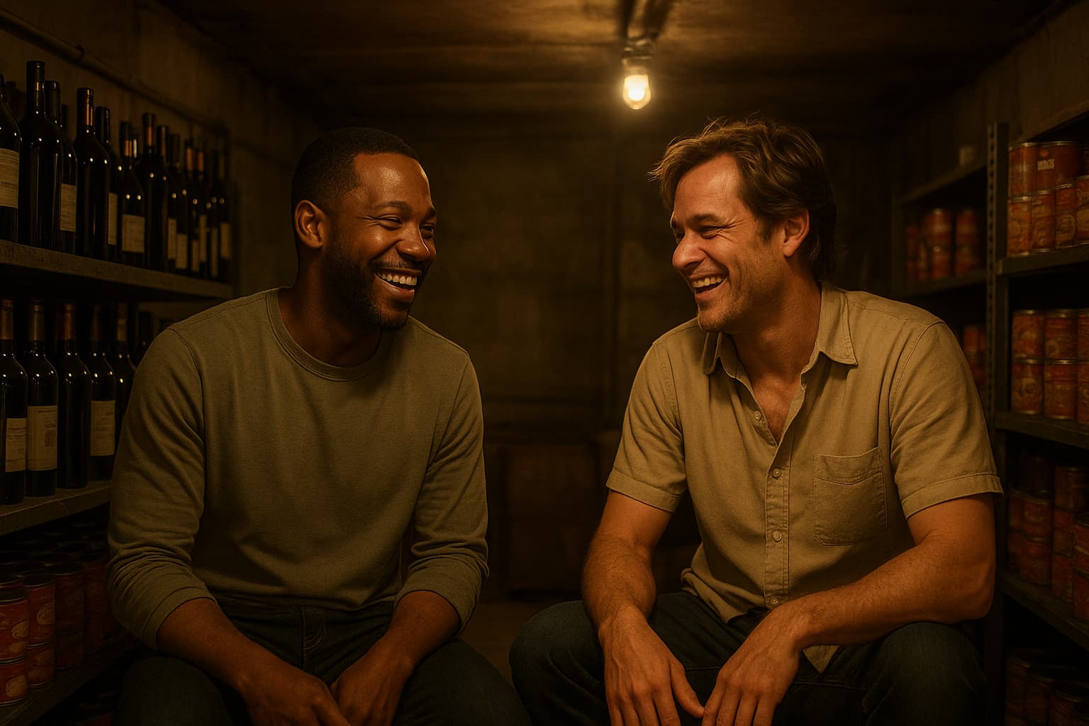 What Would You Stock in Your Apocalypse Bunker? "Fallout" Star Aaron Moten Has a Few Ideas!