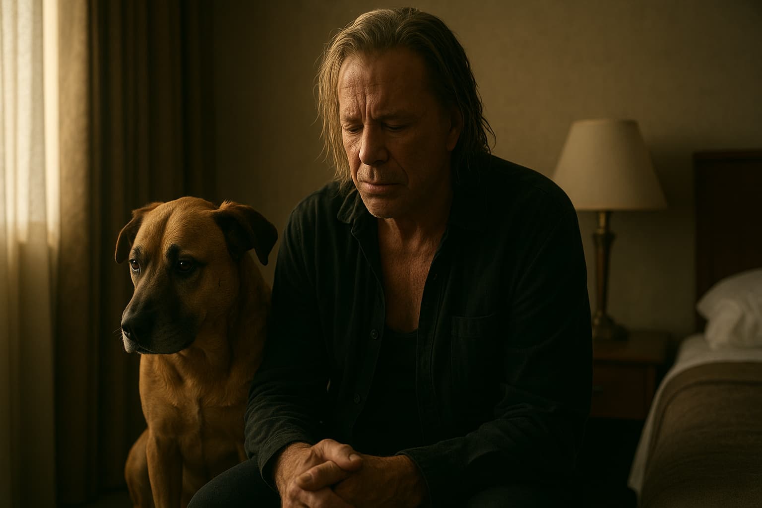Mickey Rourke's Heartbreaking Dilemma: Can He Save His Dog Ivan?