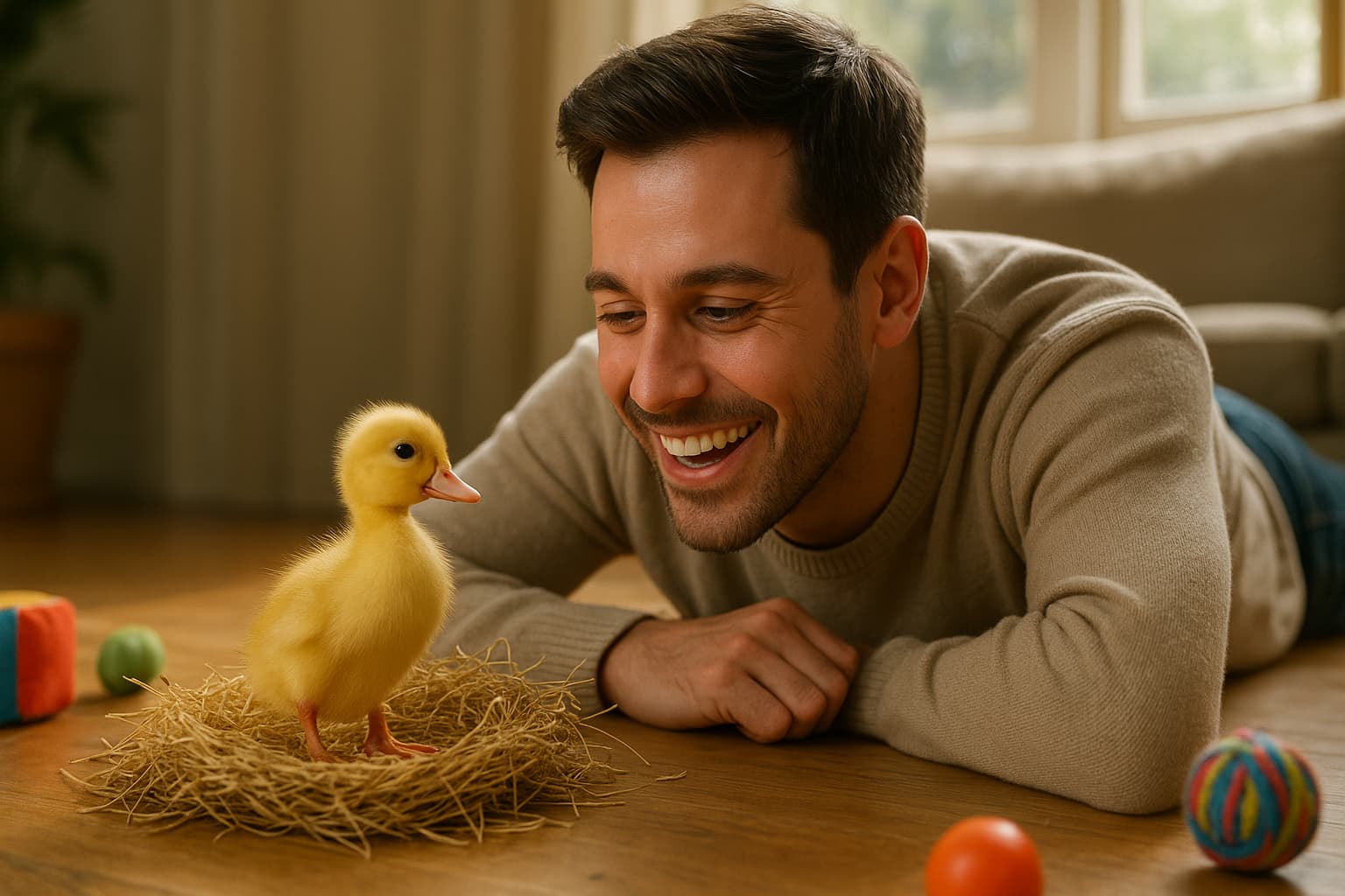 From Egg to Duck: The Heartwarming Journey That Defied Odds!
