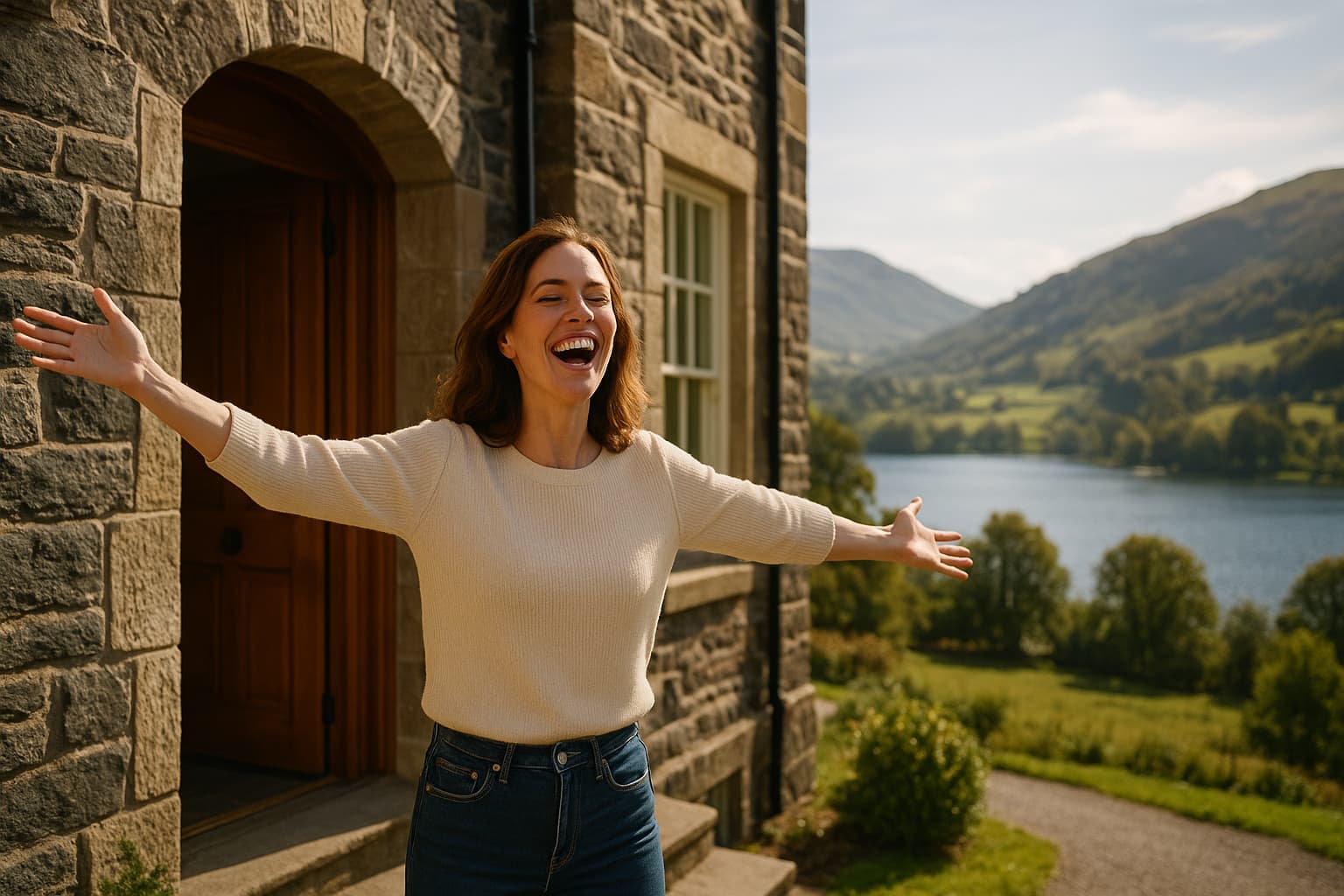 Ignoring Hubby's Advice Pays Off: Woman Wins £4.5 Million Mansion!