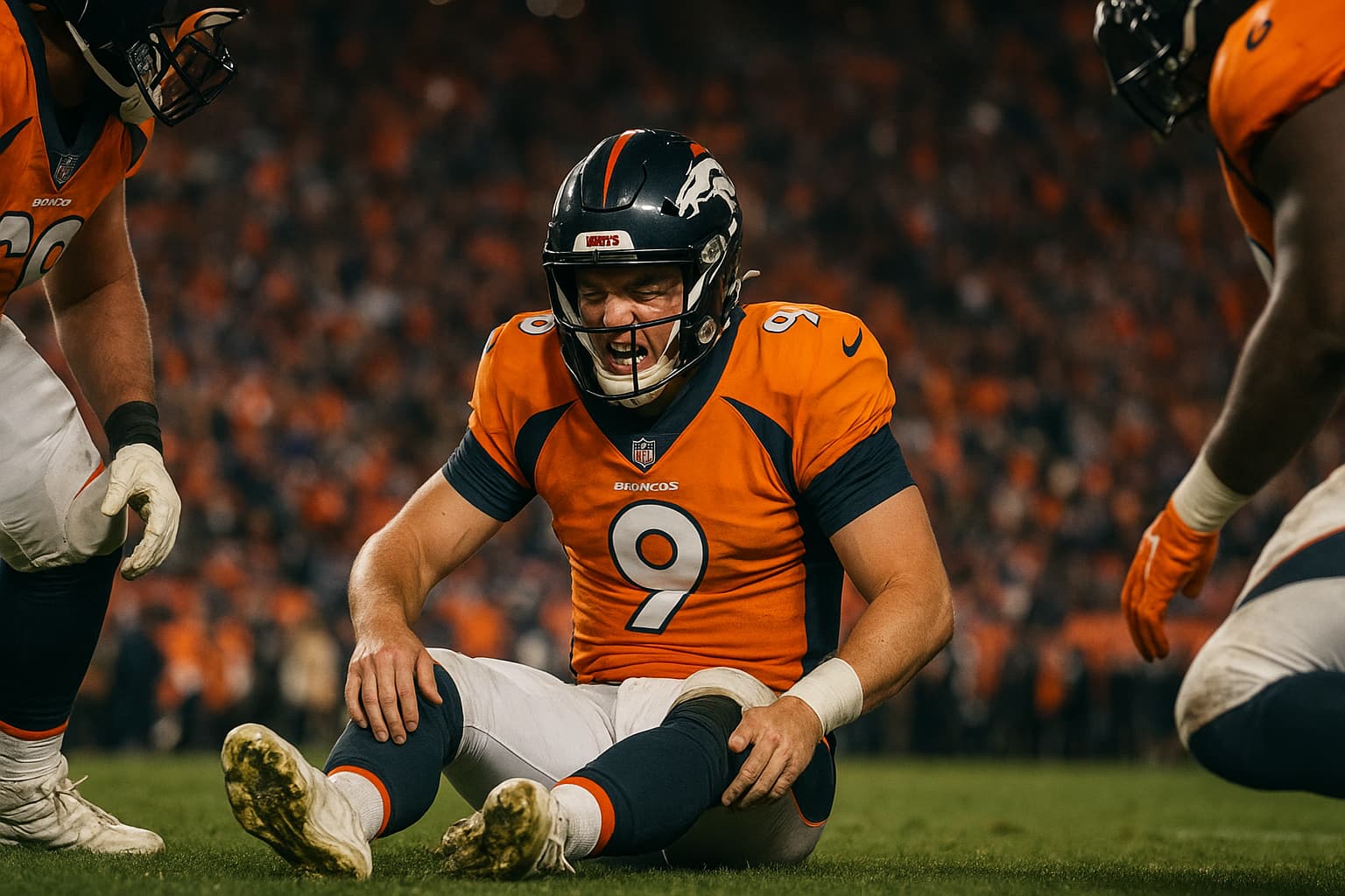 Injury Time: Bo Nix's Epic Win Ends with a Heartbreaking Twist!