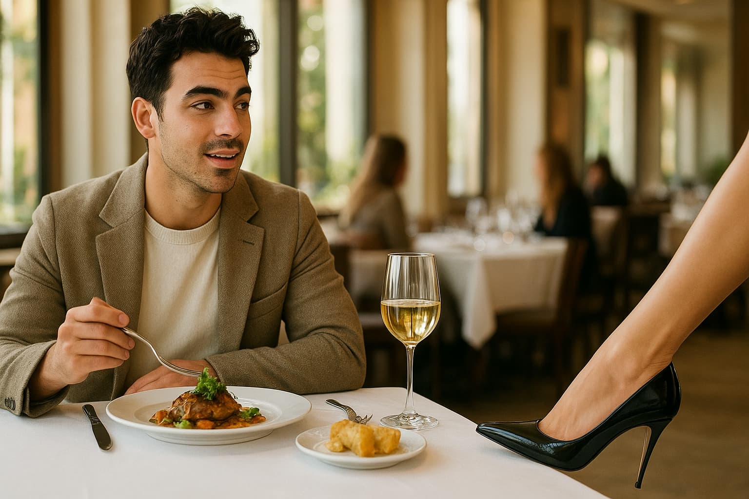 Joe Jonas Sparks Romance Rumors with a Subtle Shoe Sneak Peek!