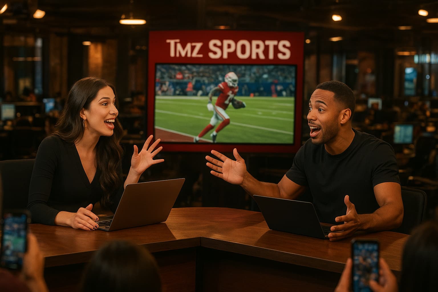 Live from the Newsroom: Sports Scandals, Fan Reactions, and More on TMZ Sports!