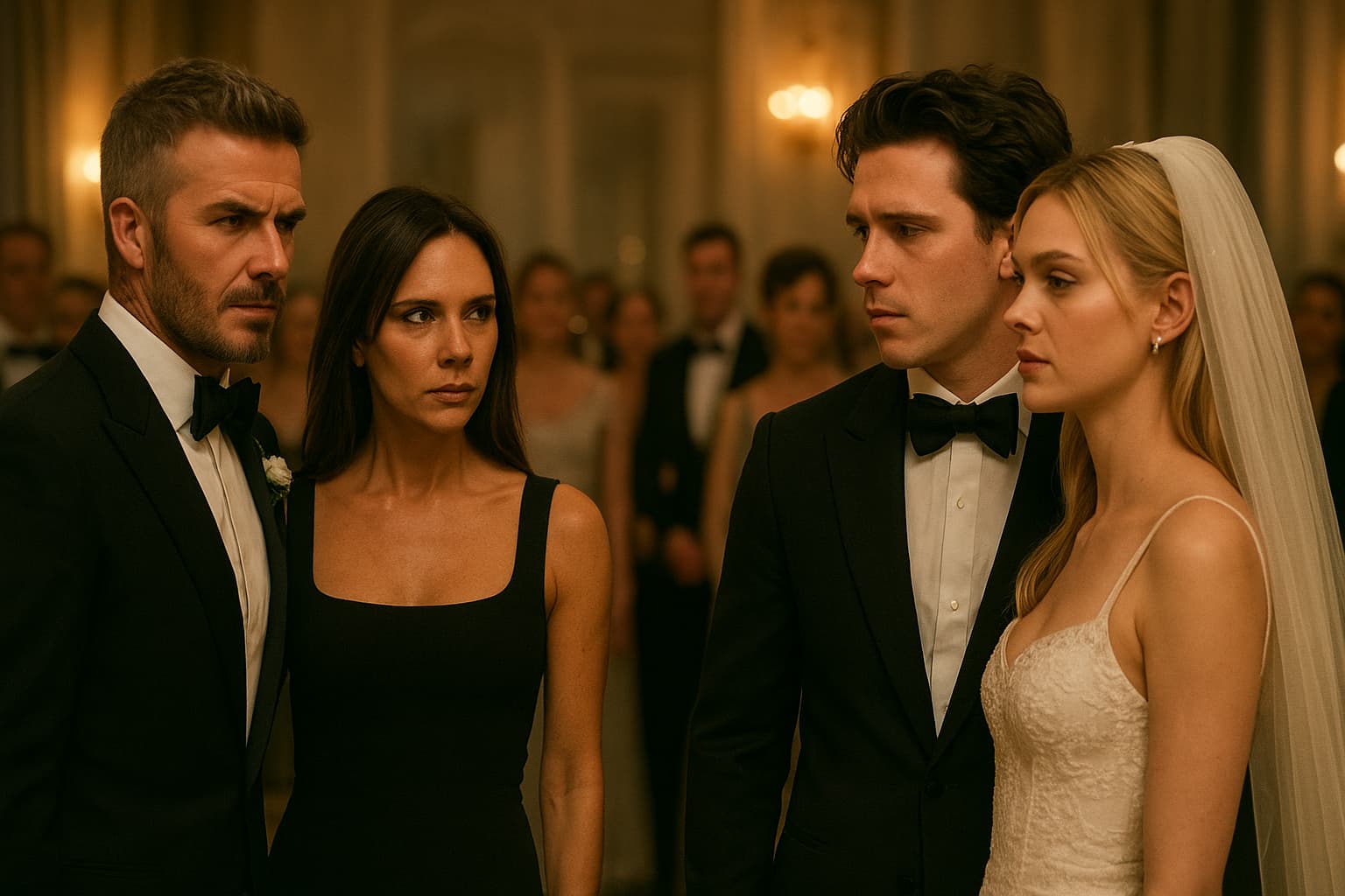 The Beckham Family Tension: Love, Drama, and Wedding Dress Showdowns!