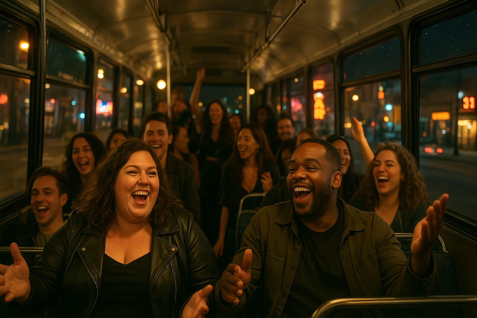 Laughter on Wheels: Inside the Hilarious Hollywood Comedy Crawl!